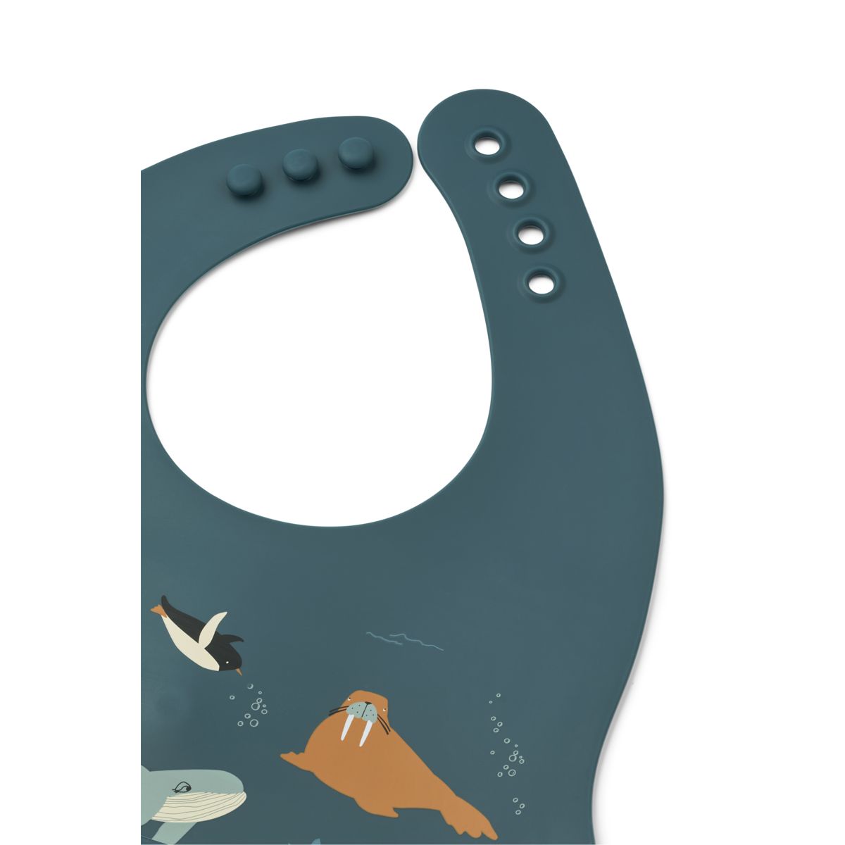 Ember Printed Bib 2-pack - Arctic Sea / Ocean view