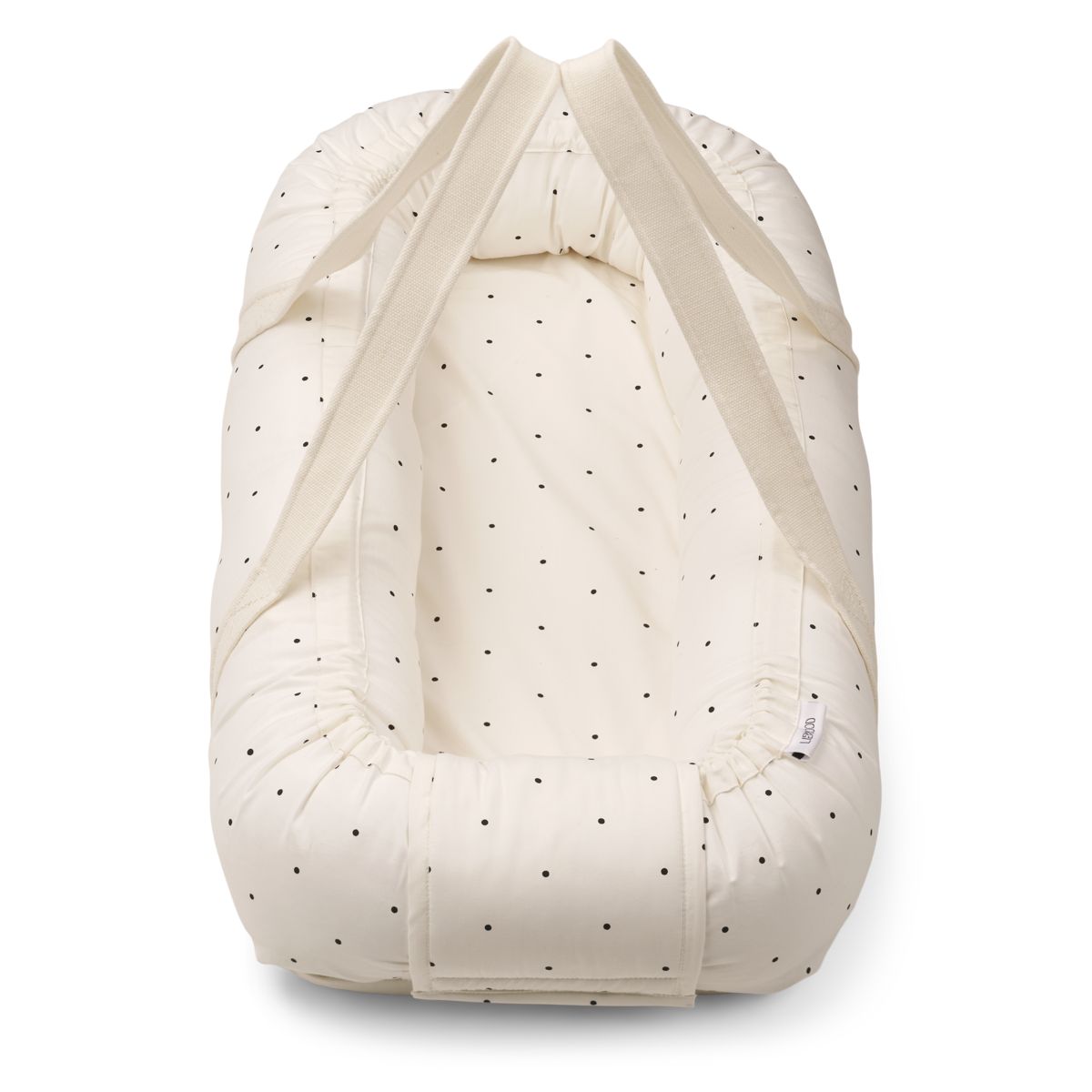 Gro Babylift and Baby Nest - Classic dot creme de la creme
