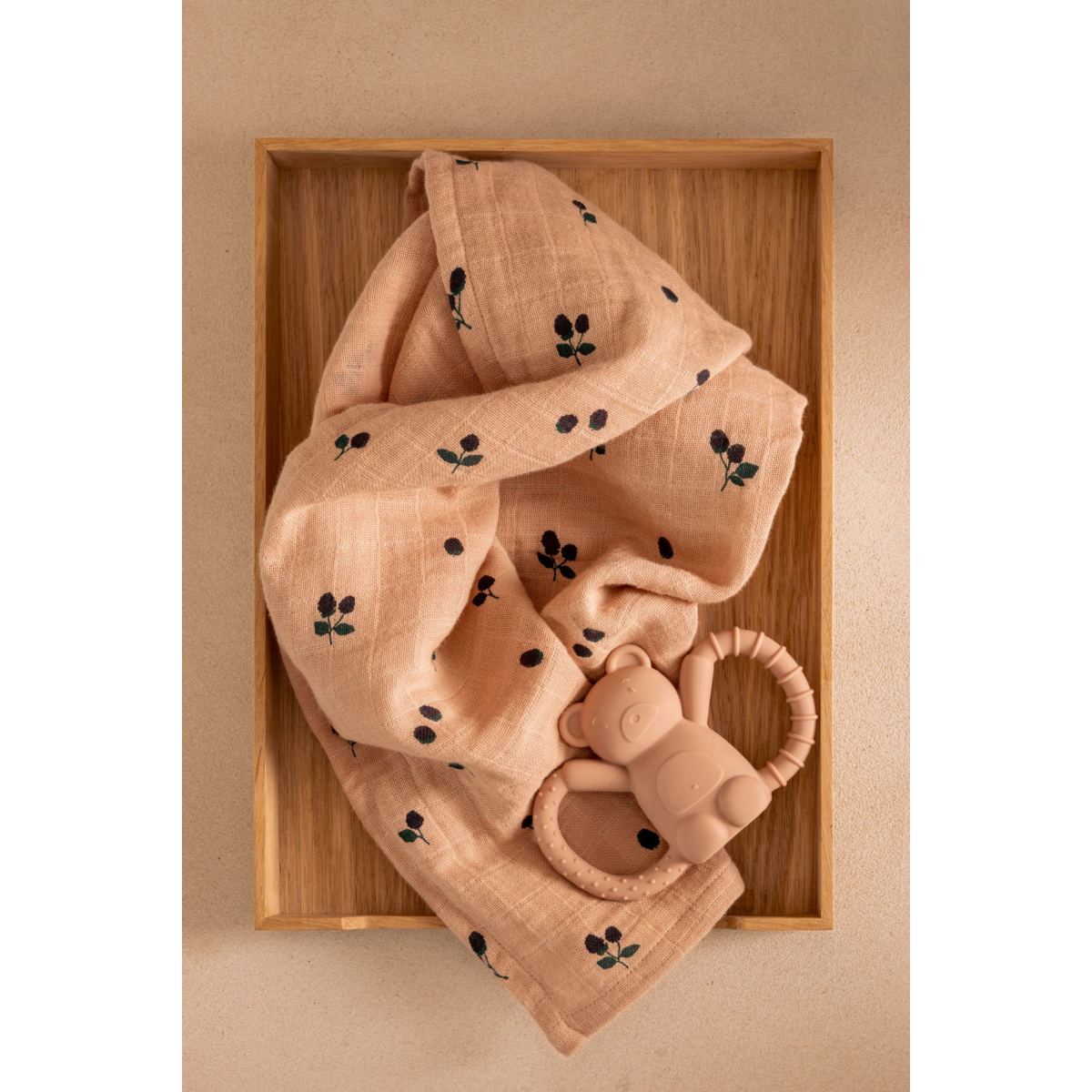 Magdalene Bear Teether - Sandy