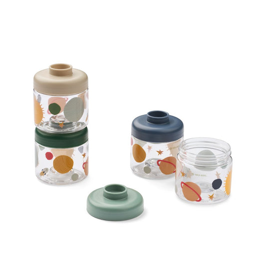 Dominique Baby Food Boxes - Universe / Classic navy