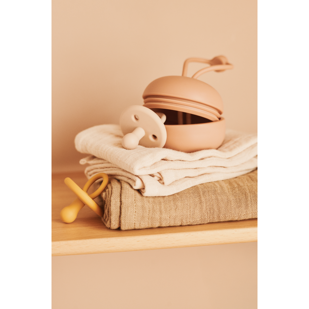 Philip pacifier box - Tuscany rose