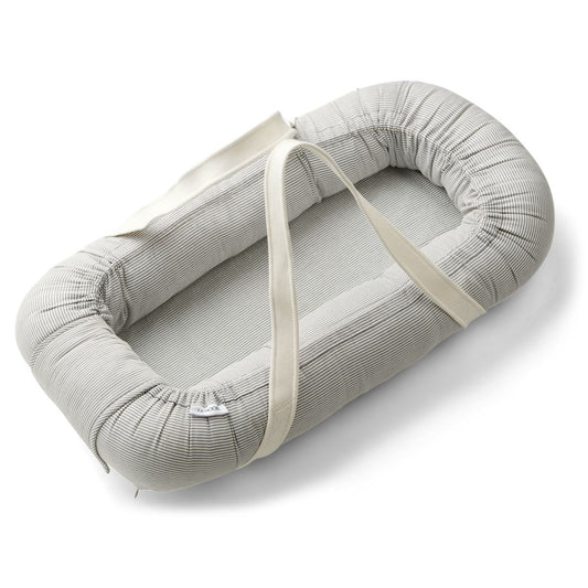 Gro Striped Babylift / Nest - Y/D stripe: Blue wave/creme de la creme