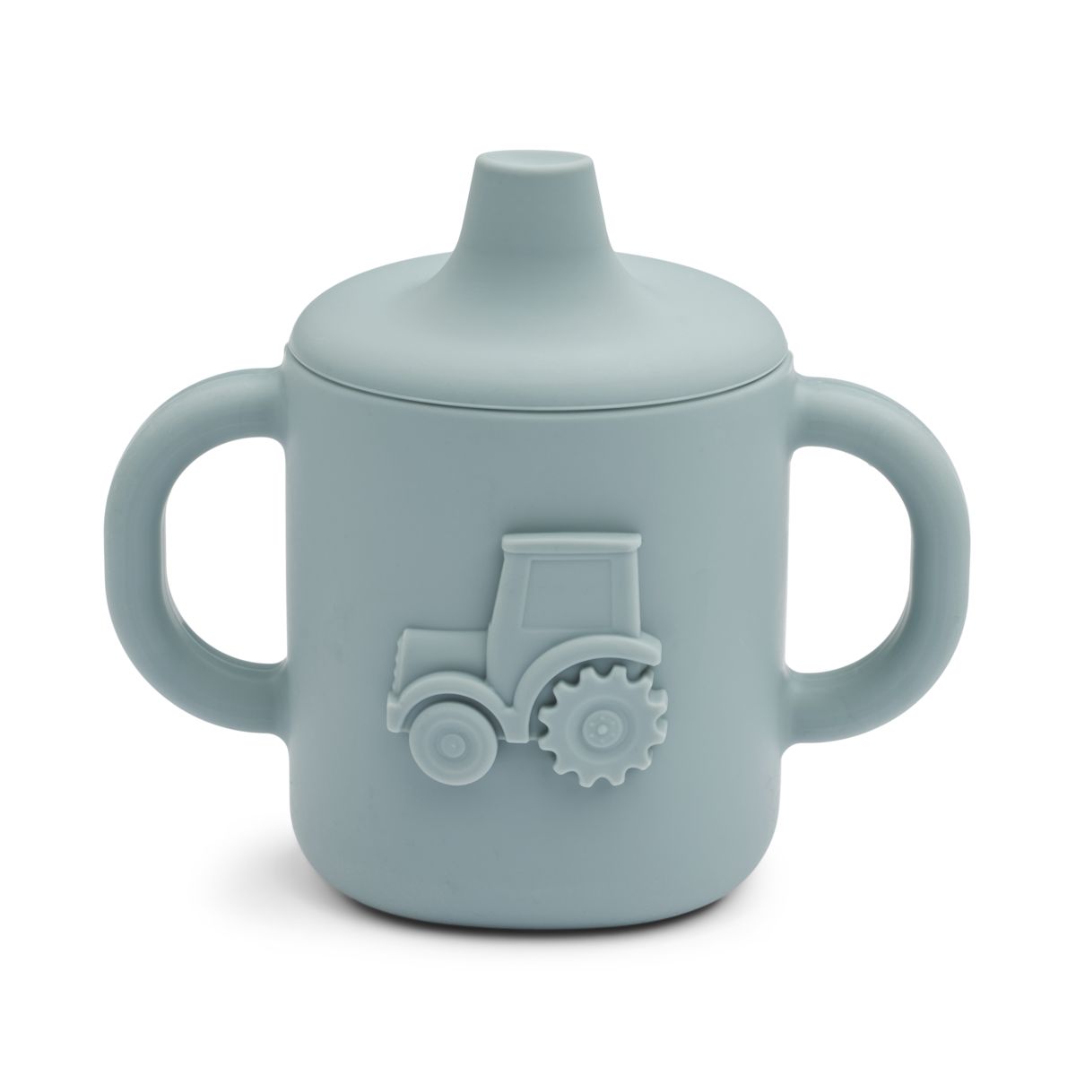 Amelio silicone sippy cup - Blue fog