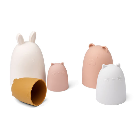 Anneli nesting toy - Rose multi mix
