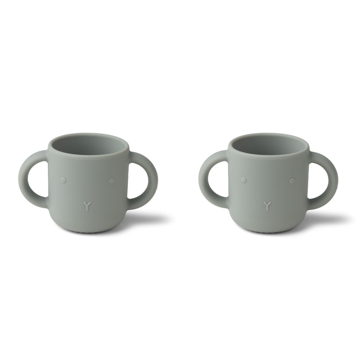 Gene cup 2-pack - Rabbit dove blue