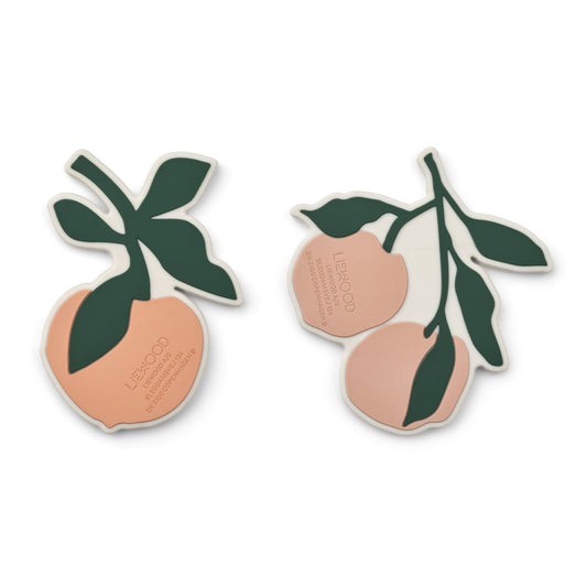 Gia teether 2 Pack - Peach / Pale tuscany multi mix