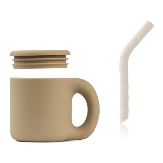 Jenna cup - Oat / Sandy