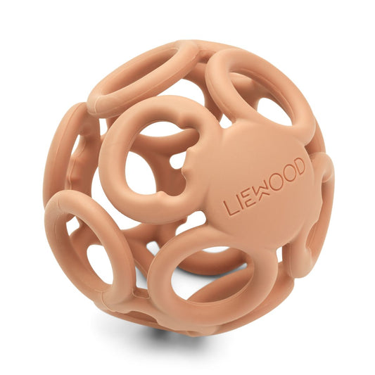 Jasmin teether ball - Tuscany rose