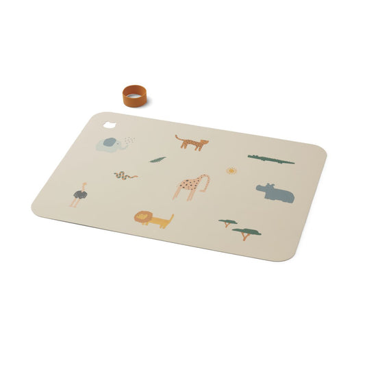 Jude placemat - Safari sandy mix