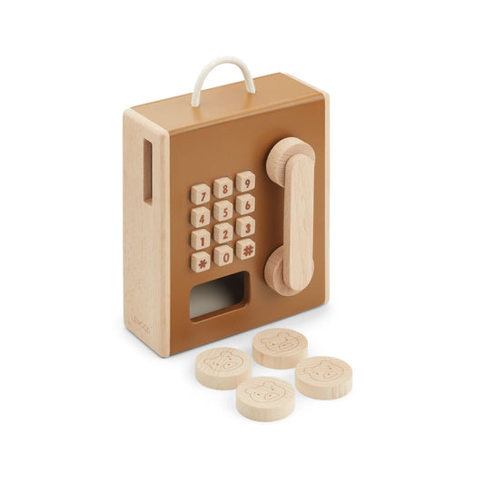 Rufus payphone - Golden caramel multi mix